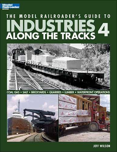 industries along the tracks 4 cover shows a couple of photos of flat cars with building materials on it