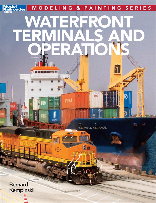 waterfront terminals and operations cover shows a diesel model in front of a ship on water