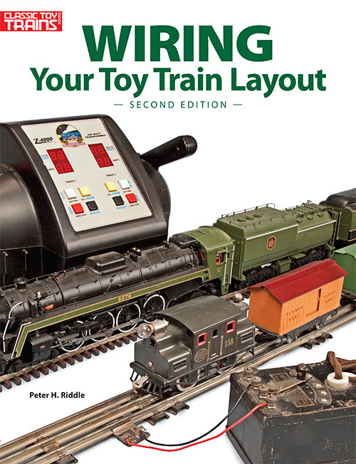 wiring your toy train layout cover shows an o gauge train by a control panel