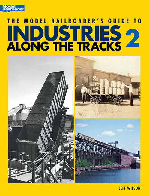 the cover showing three photos of vintage train operations