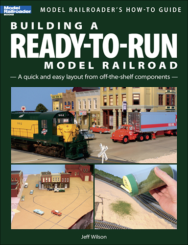 the covers showing a variety of photos showing a layout being built