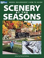 the cover shows a variety of photos showing HO layouts with various seasons