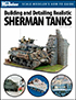 the cover shows various images of detailing sherman tanks